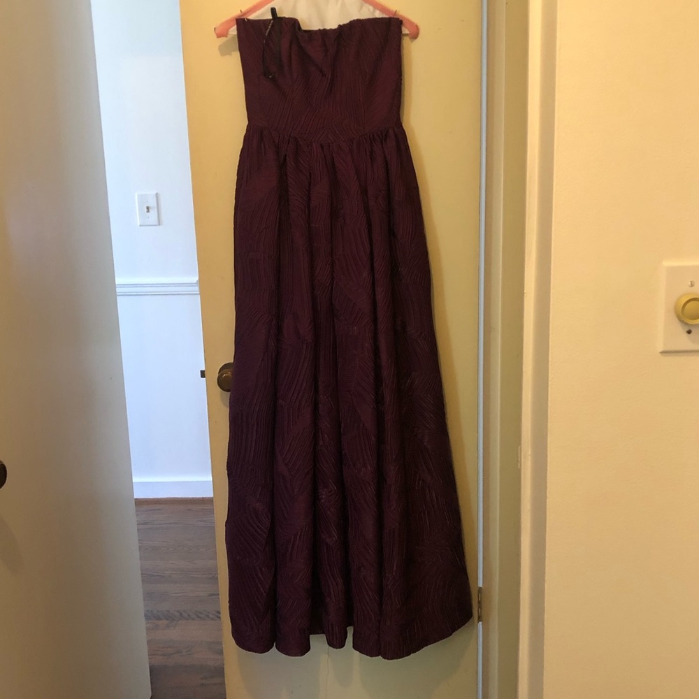 Black Halo Purple Gown Size 2